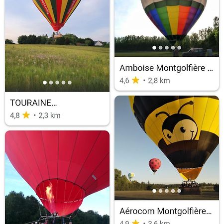 Le Petit Paradis Nazelles-Negron Exteriör bild